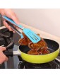 Kitchen Stainless Steel Handle Grilling Cooking Serving BBQ Tongs