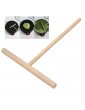 Crepe Maker Pancake Batter Wooden Spreader Stick Home Kitchen Tool Kit