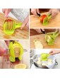 New Kitchen Good Helper Working Tool Tomato Slicer Onion Potato Fruit Lemon Peel Cutter Holder