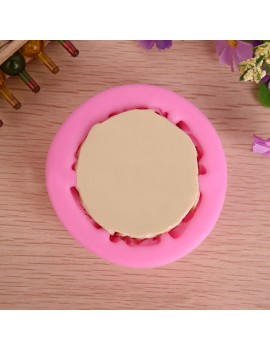 3D Silicone Rose Soap Mould Cake Chocolate Baking Mold Candle Pan DIY Tool Color Random