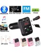 Universal FM Transmitter Bluetooth Car Kit MP3 Player LED Dual USB 4.1A Car Charger