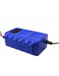 Motorcycle 12V 10A Pulse Repair Smart Automobile Battery Charger Car Portable Blue