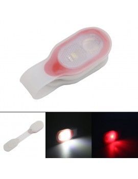 Portable Clip-on Clothing Hands Free LED Magnetic Flashlight Hiking Boating Run