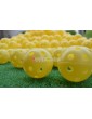2Pcs Light Airflow Hollow Perforated Plastic Golf Practice Training Balls