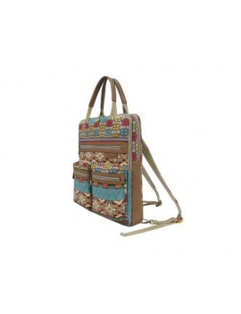 Bohemian Series Women's Laptop Handbag and Backpack