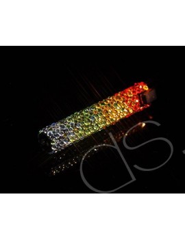 Rainbow Bling Swarovski Crystallized Lighter