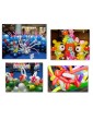 200 Pcs Party Decoration Color Twisting Balloons Pack