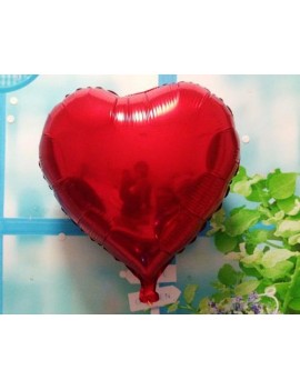 5 Pcs 36'' Red Heart Shaped Foil Mylar Balloon