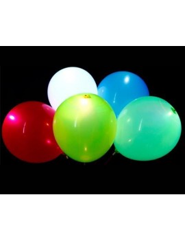 5 Pcs Mixed Colour LED Balloons