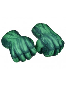 1 Pair 9.5 inch Plush Fist Gloves - Green by DS.DISTINCTIVE STYLE
