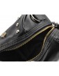 Chic Mini Shoulder Bag with Detatchable Strap - Black