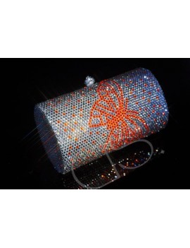 Bello Butterfly Crystal Clutch Bag 25