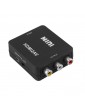 HDMI to AV Converter HDMI to RCA Plastic Box Video Converter Support 1080P