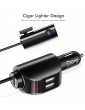 Car charger 3.1A Dual Usb Smart Digital Display Suitable Portable Cigarette Lighter