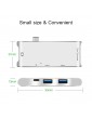 6-in-1 USB Type C Hub To HDMI Adapter Dock Dongle USB C Hub 3.0 Adapter With SD Slot For MacBook Pro 2016 2017