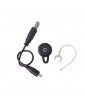 Mini Stereo Wireless Bluetooth Headset Earphone For Smartphone #02 + 0.3mm Transparent Cover Case
