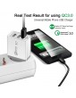Universal 3 Port Fast Quick Charge QC3.0 USB Hub Wall Charger Adapter EU US Plug