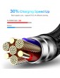 LED Digital Micro USB Cable Type-C Charger V/A Display Charge Data Braided Cable For Samsung Xiaomi USB-C Cable Cargador