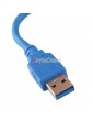 USB 3.0 to VGA External Video Graphic Card Display Cable Adapter for Win 7 8 XP