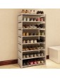 7 Tier Non-woven Shoe Cabinets Shelves Simple Living Room Home Decorations Debris Storage