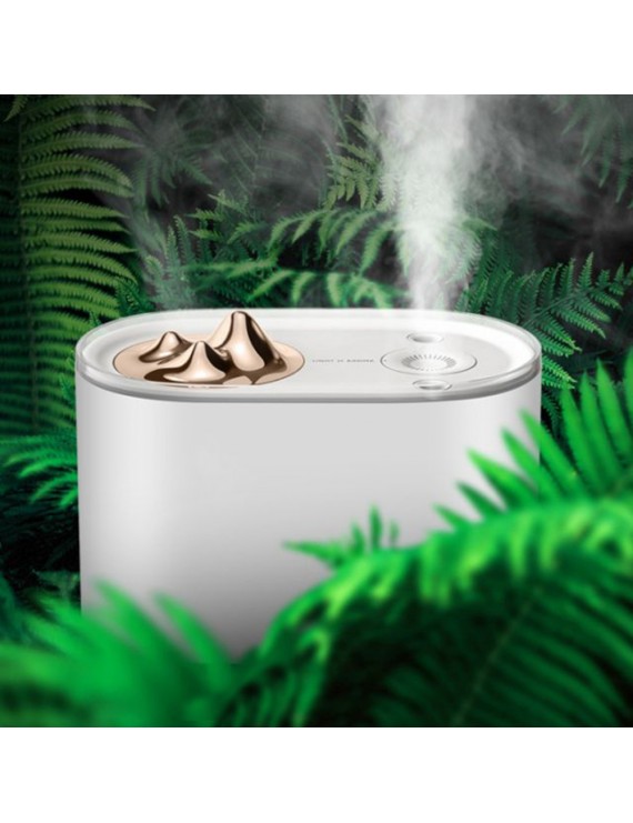 1000ML Humidifier Aroma Essential Oil Diffuser Ultrasonic Air Mountain Shape 7 Night Color Changing LED Lights for Office Home