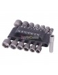 14x Power Nut Driver Set SAE and Metric Hex Shank Works in Cordless Drills Tool