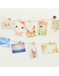 10PCS Cute Fruits  Wooden Clip Photo Paper Craft Diy Clips With Hemp Rope