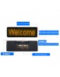 Mini LED Digital Bluetooth APP Programmable Rechargeable Scrolling Name Message Tag Sign