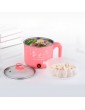 1.8L Multifunction Stainless Steel Mini Electric Cooker Steamer Cook Pots