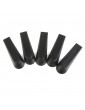 5pcs Black Door Stops Stoppers Wedges Jam Block Holder Cather Home Office Tool