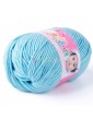 1 Skein 50g High Quality Natural Silk Cotton Baby Sweater Soft Yarn Knitting Hot