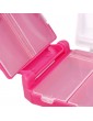Portable Seal Folding Pill Cases Jewelry Candy Storage Box Vitamin Container