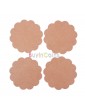 50Pcs Flower Round Kraft Paper Hang Tags Wedding Party Favor Label Gift Cards
