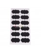 36x Small Chalk Black board Mason Jar Labels Stickers Chalkboard Cheap Unique