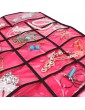 New Sweet Style Jewelry Earrings Brooch Hanging Storage Organizer Bag