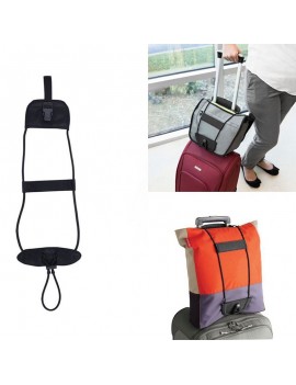 Travel Luggage Bag Bungee Suitcase Adjustable Belt Backpack Carrier Strap